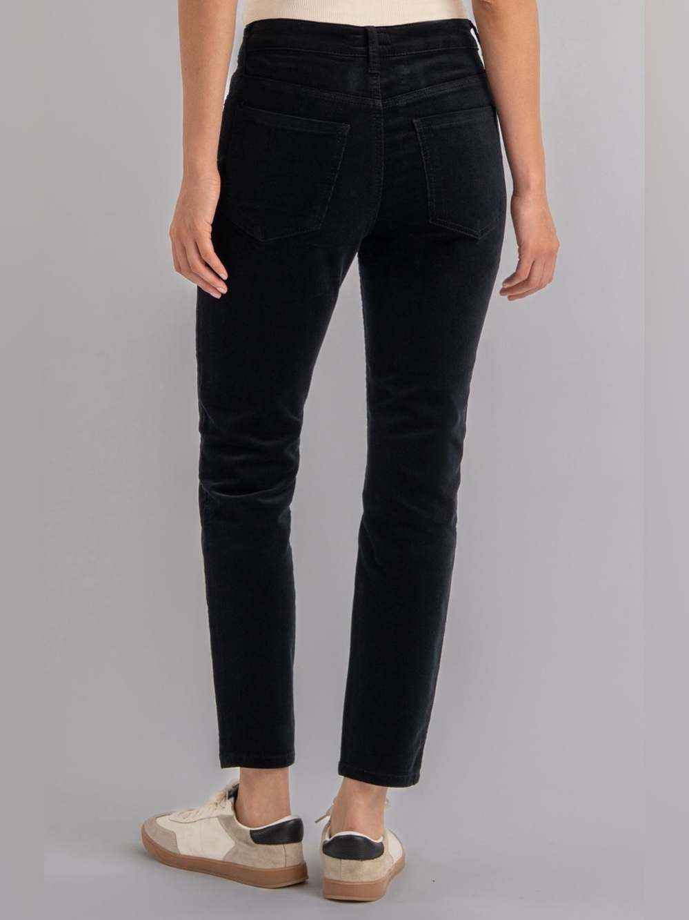 Gap💎Black Women's Slim Straight Jeans